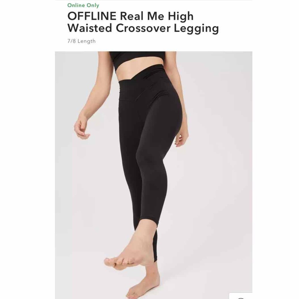 Aerie Crossover Leggings 7/8